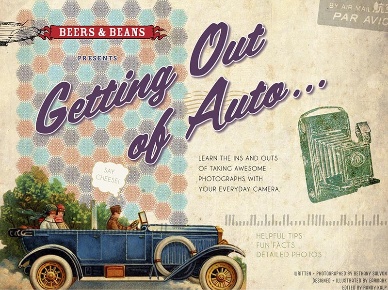 Getting Out of Auto Photography Ebook by Beers & Beans